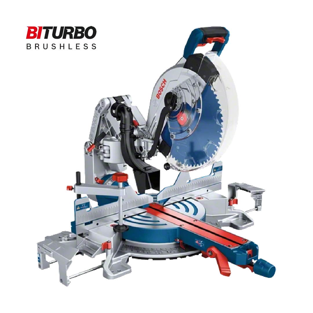 Bosch 18V Biturbo Brushless Cordless 305mm Mitre Saw GCM 18V-305 GDC 0601B43040